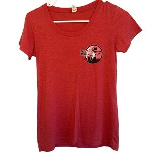 Dutch Bros SMALL+LARGE VINTAGE Red Dutch Mafia Classic(Run Small) Large=cropped